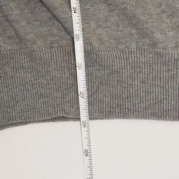 Greg Norman Golf Sweater Vest Men's Size Large Sleeveless Grey Preppy Career - Picture 10 of 16